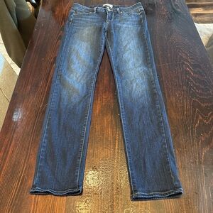 PAIGE Dark Blue Skinny Jeans